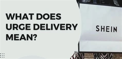 What does urge delivery mean - Urge delivery saves you valuable time and allows you to focus on other important tasks. Customer Satisfaction: Businesses that offer urge delivery often enjoy higher customer satisfaction rates. Meeting customers' urgent needs enhances their overall experience. Industries Benefiting from Urge Delivery. Several industries have embraced the ...